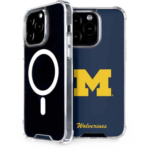 University of Michigan M Logo Bold iPhone 13 Pro MagSafe Case