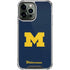 University of Michigan M Logo Bold iPhone 13 Pro Max Clear Case