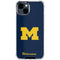 University of Michigan M Logo Bold iPhone 14 Plus Clear Case