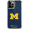 University of Michigan M Logo Bold iPhone 14 Pro Max Clear Case