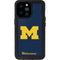 University of Michigan M Logo Bold iPhone 14 Pro Max Waterproof Case
