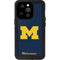 University of Michigan M Logo Bold iPhone 14 Pro Waterproof Case