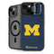 University of Michigan M Logo Bold iPhone 15 Kickstand Case