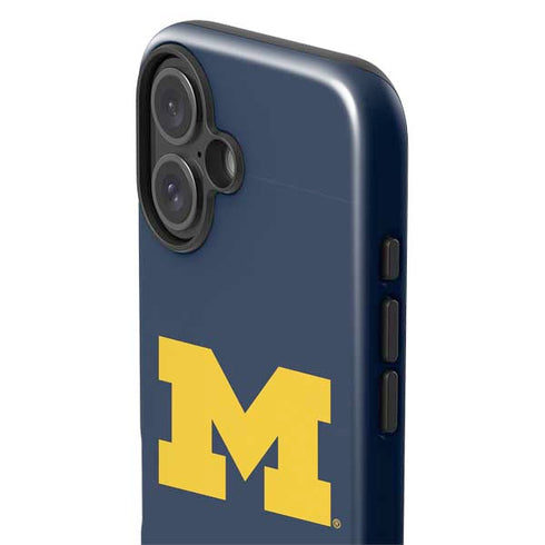 University of Michigan M Logo Bold iPhone 16 Impact Case