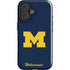 University of Michigan M Logo Bold iPhone 16 Plus Impact Case