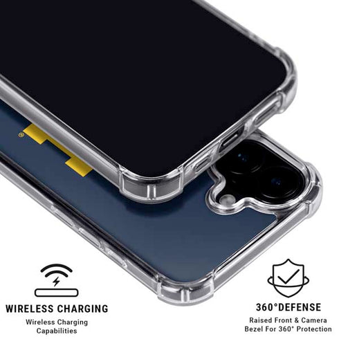 University of Michigan M Logo Bold iPhone 16 Plus MagSafe Case