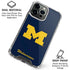 University of Michigan M Logo Bold iPhone 16 Pro Clear Case