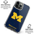 University of Michigan M Logo Bold iPhone 16 Pro Max Clear Case