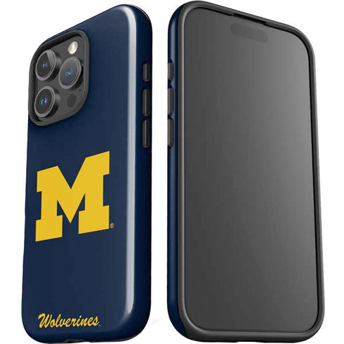 University of Michigan M Logo Bold iPhone 16 Pro Max Impact Case