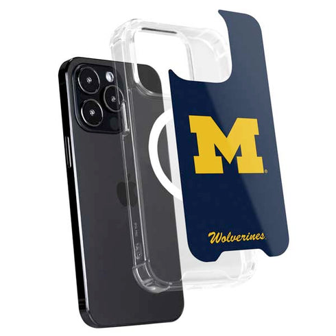 University of Michigan M Logo Bold iPhone 16 Pro Max MagSafe Case