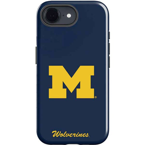 University of Michigan M Logo Bold iPhone 16e Impact Case