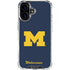 University of Michigan M Logo Bold iPhone 17 Clear Case