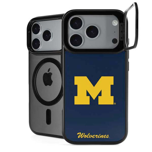 University of Michigan M Logo Bold iPhone 18 Pro Max Kickstand Case
