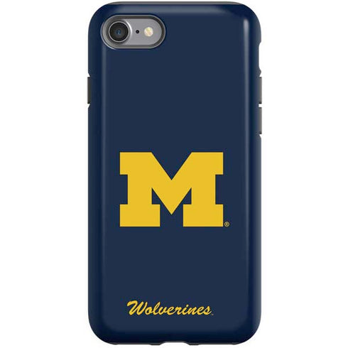 University of Michigan M Logo Bold iPhone SE (2nd & 3rd Gen) Pro Case