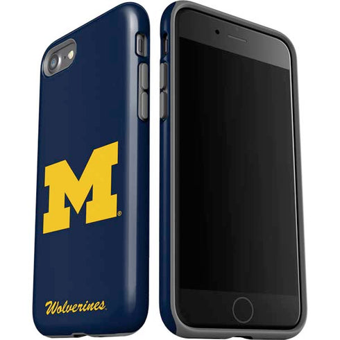 University of Michigan M Logo Bold iPhone SE (2nd & 3rd Gen) Pro Case