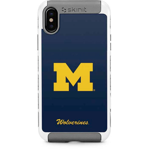 University of Michigan M Logo Bold iPhone Cases