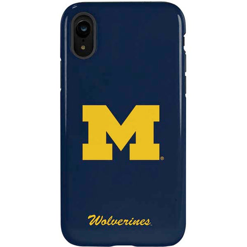 University of Michigan M Logo Bold iPhone XR Pro Case