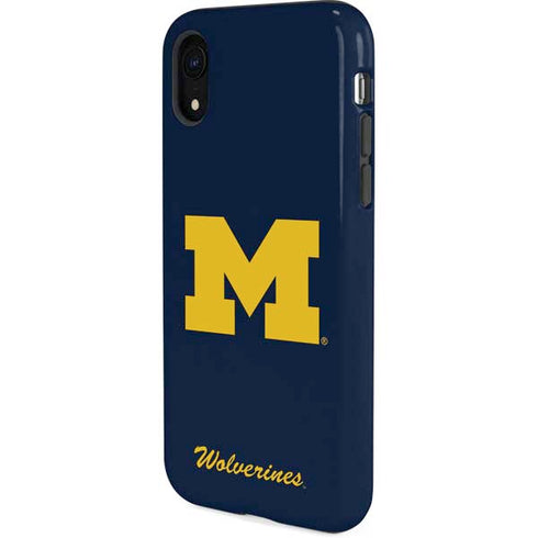 University of Michigan M Logo Bold iPhone XR Pro Case
