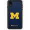 University of Michigan M Logo Bold iPhone XR Waterproof Case
