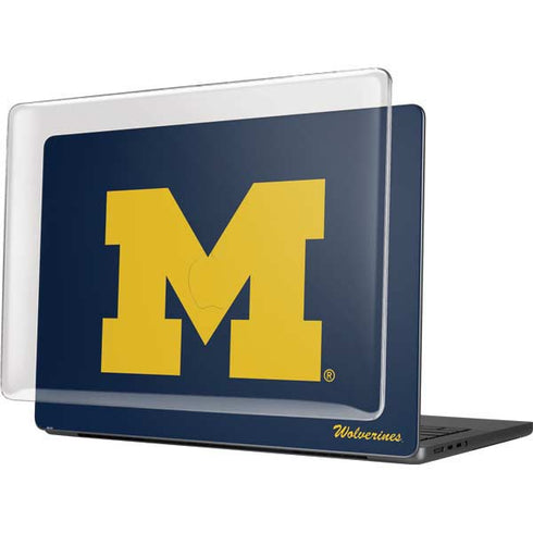 University of Michigan M Logo Bold MacBook Pro 14in (2021-24) Case plus Skin