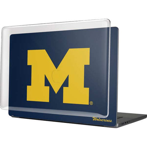 University of Michigan M Logo Bold MacBook Pro 16in (2021-25) Case plus Skin