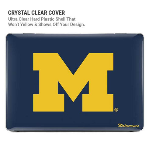 University of Michigan M Logo Bold MacBook Pro 16in (2021-25) Case plus Skin