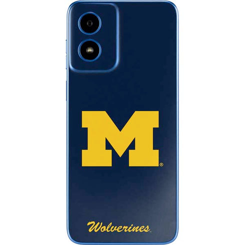 University of Michigan M Logo Bold Moto G Play 4G (2024) Skin