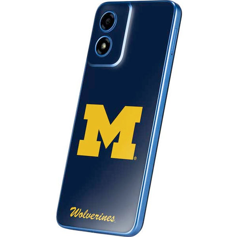 University of Michigan M Logo Bold Moto G Play 4G (2024) Skin