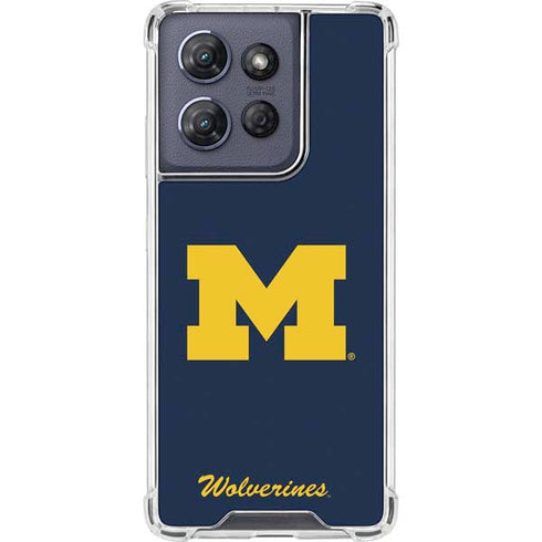 University of Michigan M Logo Bold Moto G Power 5G (2025) Clear Case