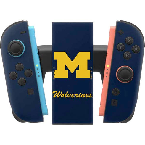University of Michigan M Logo Bold Nintendo Switch 2 (2025) Joy-Con Controller Skin