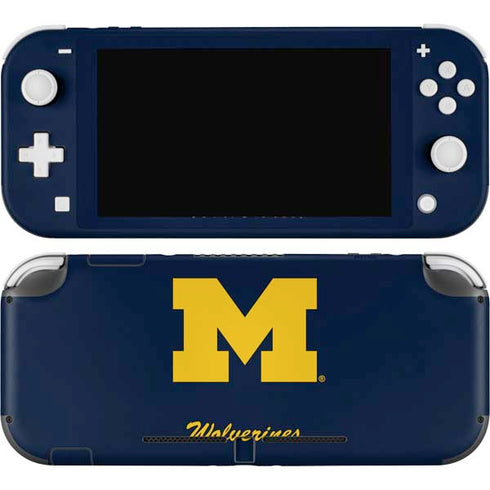 University of Michigan M Logo Bold Nintendo Skins