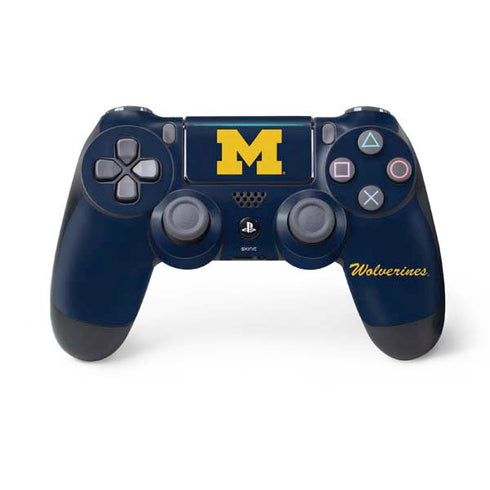 University of Michigan M Logo Bold PlayStation PS4 Skins