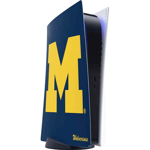University of Michigan M Logo Bold PlayStation PS5 Skins