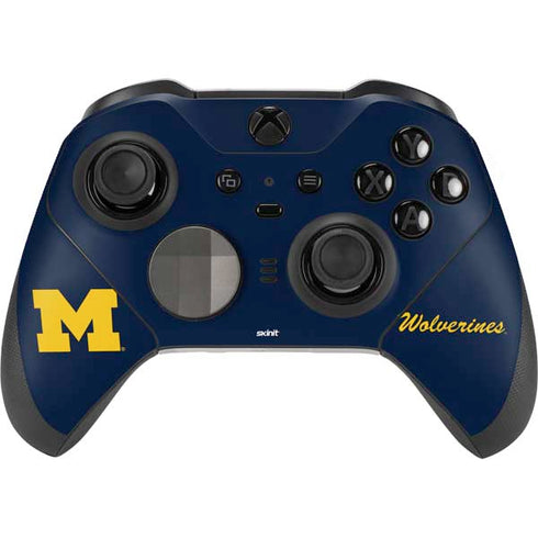 University of Michigan M Logo Bold Xbox One Skins