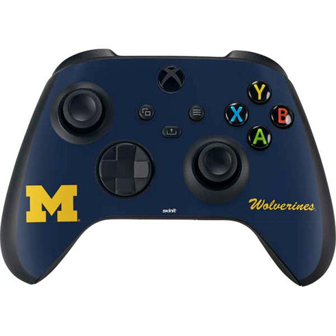 University of Michigan M Logo Bold XBox Series X Digital Edition Bundle Skin