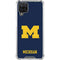 University of Michigan M Logo Galaxy A12 Clear Case