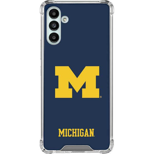 University of Michigan M Logo Galaxy A13 5G Clear Case