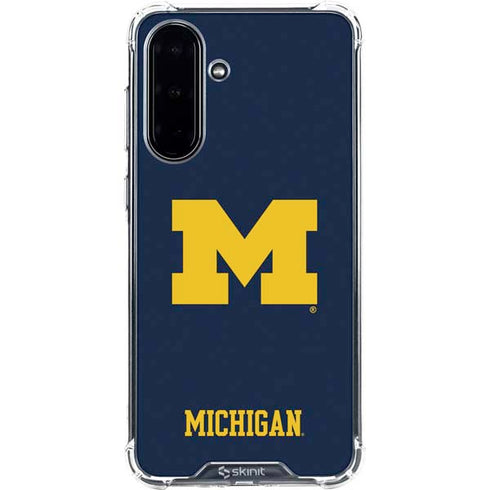 University of Michigan M Logo Galaxy A36 5G Clear Case