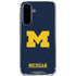 University of Michigan M Logo Galaxy A36 5G Clear Case