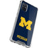 University of Michigan M Logo Galaxy A71 5G Clear Case