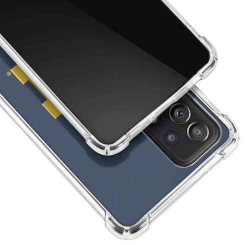 University of Michigan M Logo Galaxy A72 5G Clear Case