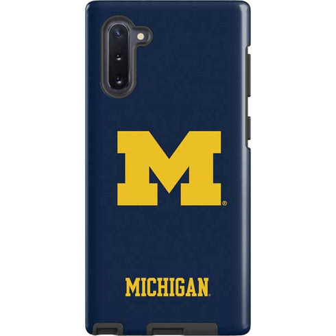 University of Michigan M Logo Galaxy Cases