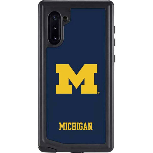 University of Michigan M Logo Galaxy Cases