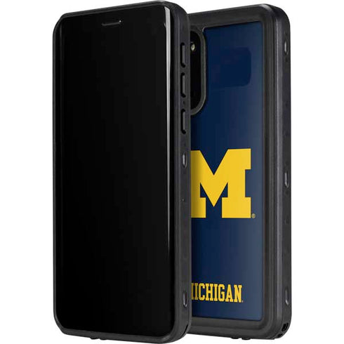 University of Michigan M Logo Galaxy S20 Waterproof Case