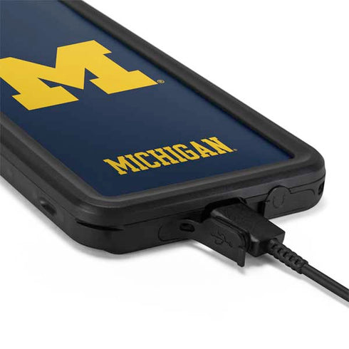 University of Michigan M Logo Galaxy S20 Waterproof Case