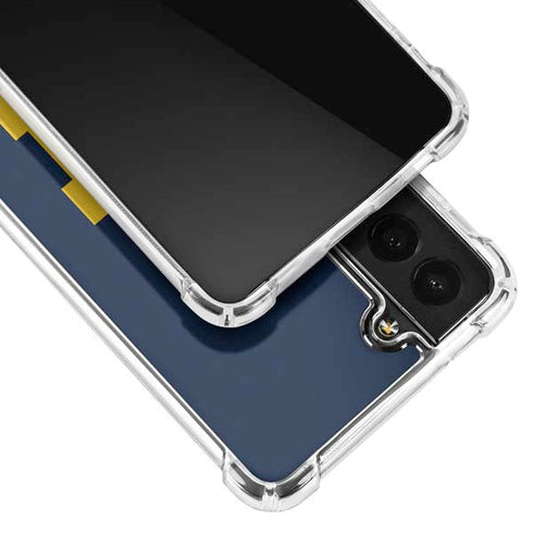 University of Michigan M Logo Galaxy S21 Plus 5G Clear Case