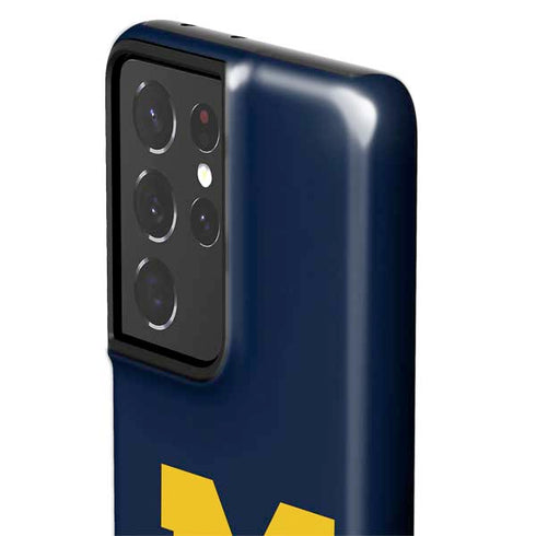 University of Michigan M Logo Galaxy S21 Ultra 5G Pro Case