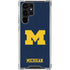 University of Michigan M Logo Galaxy S22 Ultra Clear Case
