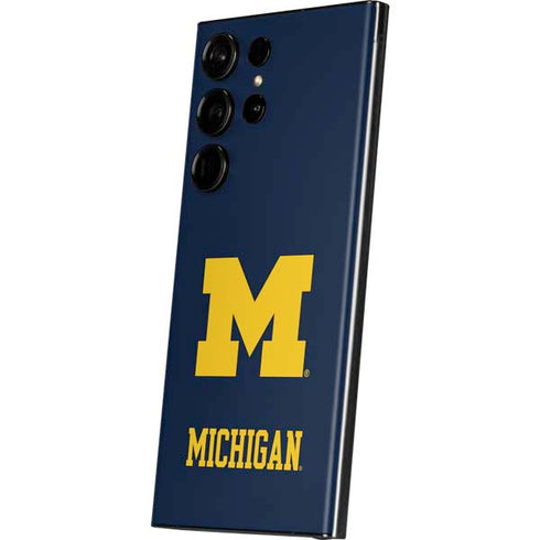 University of Michigan M Logo Galaxy Skins