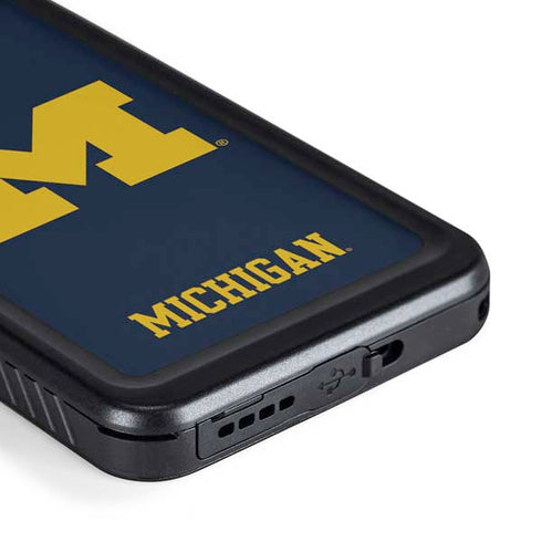University of Michigan M Logo Galaxy S23 Waterproof Case